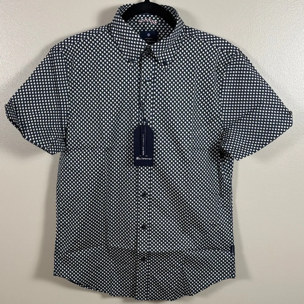 Ben Sherman Classic Short Sleeve Button Down Men's Shirt